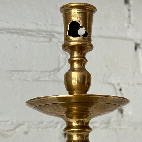 17th-century Heemskerk Brass Candlestick