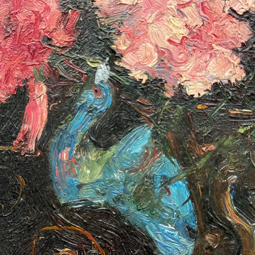 Early 20th-century French Floral Still Life Framed Painting
