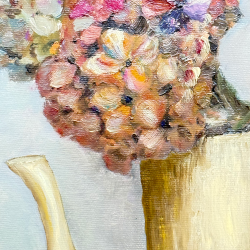 Mid 20th-century Dutch Floral Still Life Painting