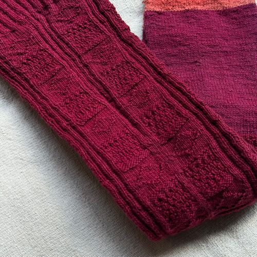 Pair of Antique German Socks (#4)