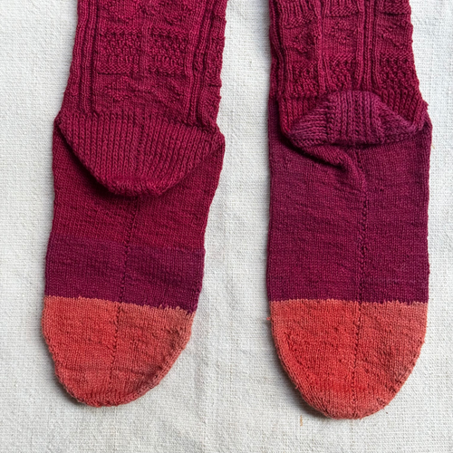 Pair of Antique German Socks (#4)