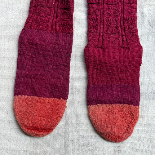 Pair of Antique German Socks (#4)