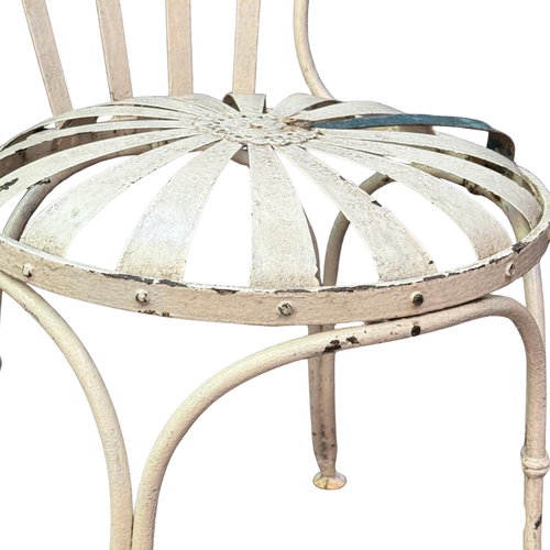 Pair of Vintage Francois Carré French Garden Chair
