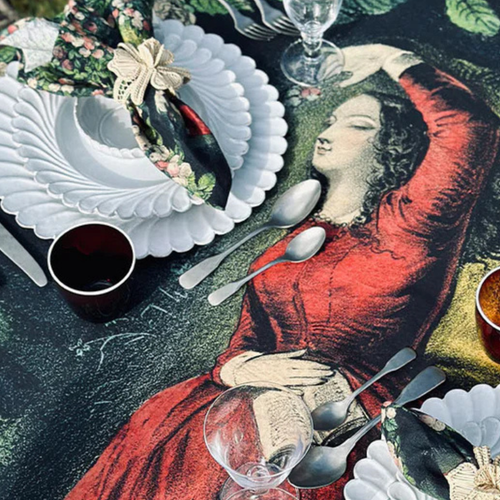 Summerill & Bishop x John Derian "Sleeping Beauty" Tablecloth