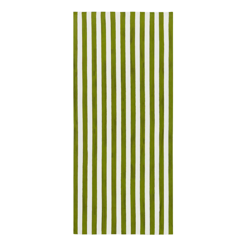Summerill & Bishop Avocado & White Striped Tablecloth
