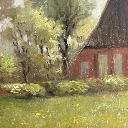 Evert Rabbers Landscape Painting (2353)