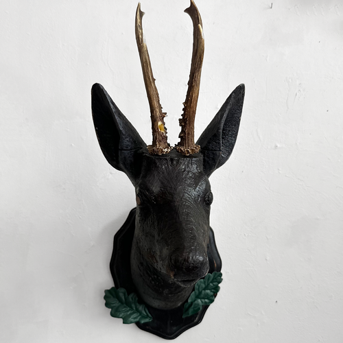 Black Forest Carved Deer (#547)