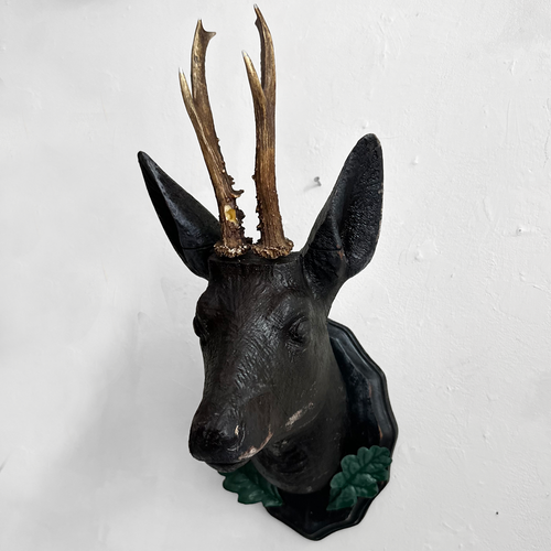 Black Forest Carved Deer (#547)