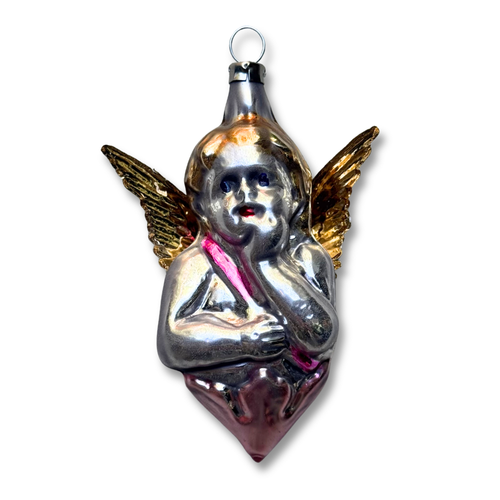Angel with Paper Wings Ornament