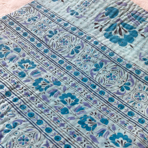 Vintage Sari Baby Blanket (JFB-05)