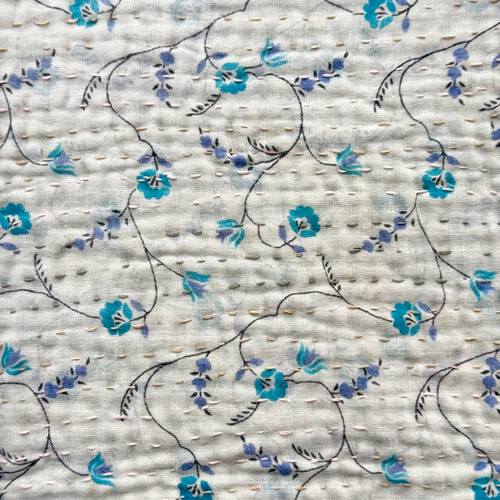 Vintage Sari Baby Blanket (JFB-05)