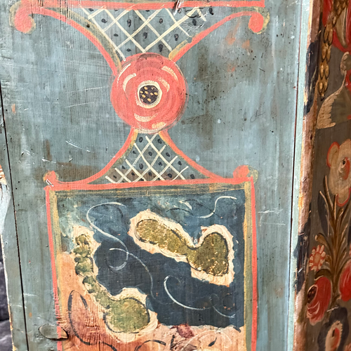 Early 19th-century Austrian Tyrolean Folk Art Cabinet