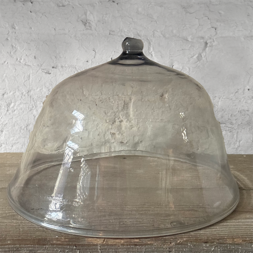 Large 19th-century French Glass Cloche de Melon (LG-05)