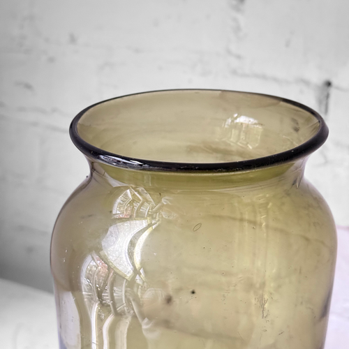 18th-century 10.5" French Pickling Jar (P-05)