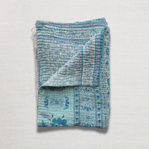 Vintage Sari Baby Blanket (JFB-05)