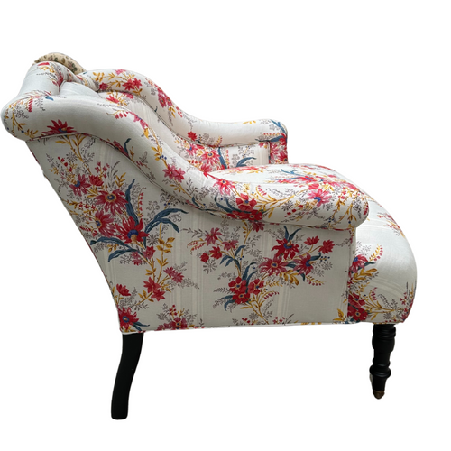 Custom Bog Chair in Décors Barbares Ete Moscovite Fabric