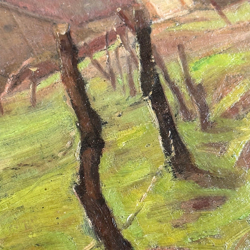 Evert Rabbers Landscape Painting (2360)