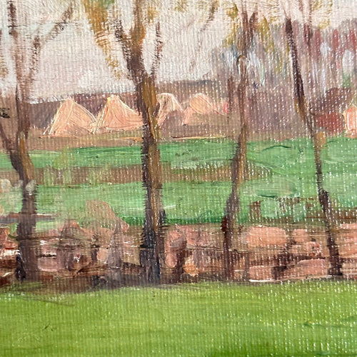 Evert Rabbers Landscape Painting (2362)