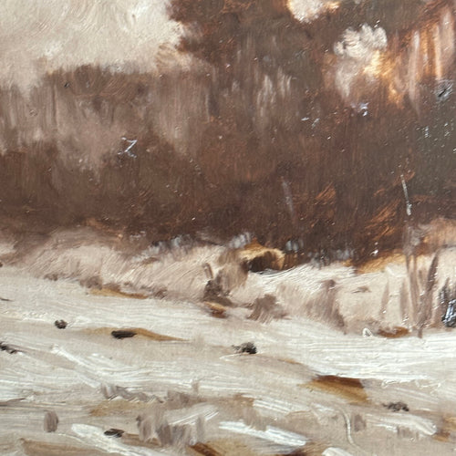 Evert Rabbers Landscape Painting (2364)
