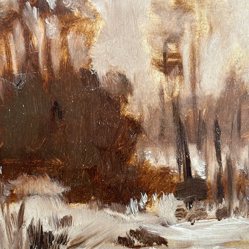 Evert Rabbers Landscape Painting (2364)