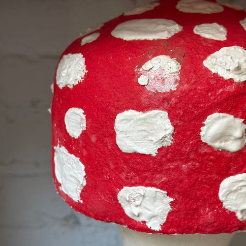 Handmade Wooden Mushroom Creation (#6) by Crystal Sloan