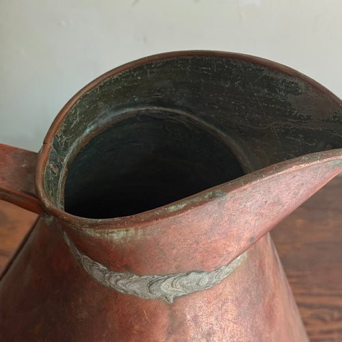 19th-century French Copper Watering Can