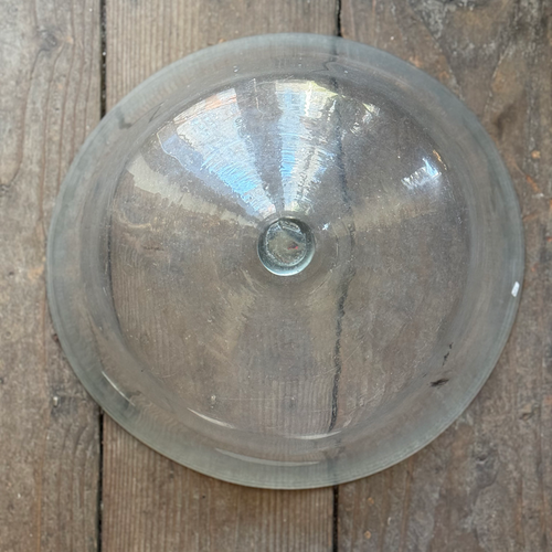 Large 19th-century French Glass Cloche de Melon (LG-06)