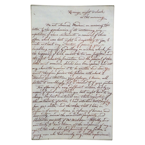 Mr. Darcy (Page One)