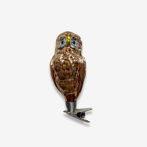 Nostalgic Small Clip-on Owl Ornament