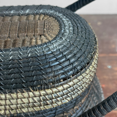 19th-Century French Market Basket (#7)