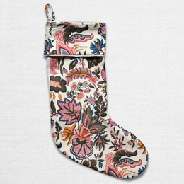 Custom John Derian for Jeanette Farrier "Un Perse" Stocking