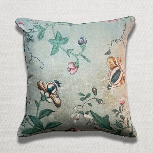 Custom John Derian for Pierre Frey "Le Paravent Chinois" Pillow in Original Green (#25)