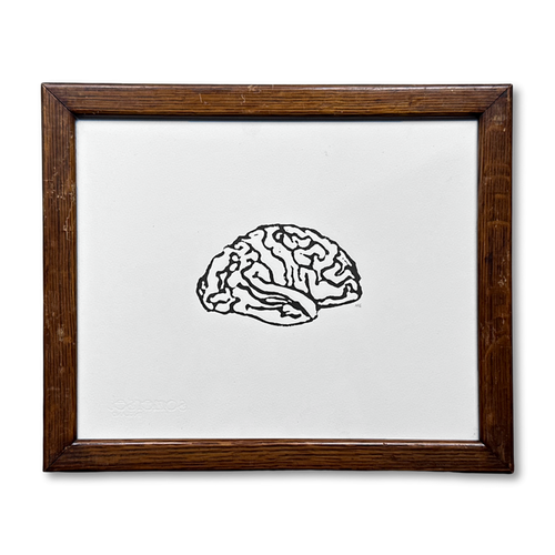 "Brain" in a Vintage Frame