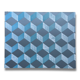 Notebook in Blue/Grey