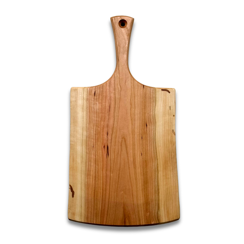 Spencer Peterman 15" Cherry Wood Cutting Board with Handle (#4-11)