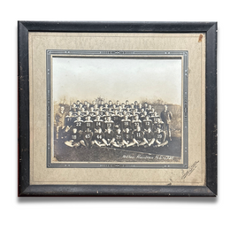 Vintage Football Team Framed Photograph