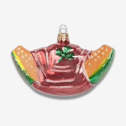 Prosciutto and Melon Ornament