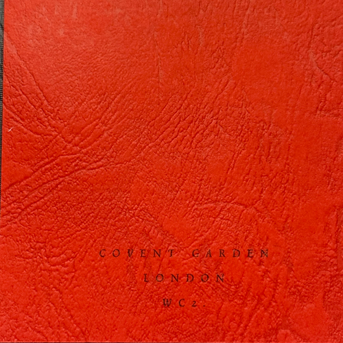 Vermilion Micro-Grid Notebook