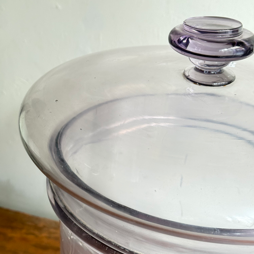Large 19th-century French Lidded Jar (19B)