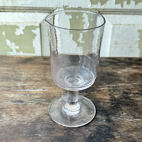 19th Century French Antique Wine Glass (#8)
