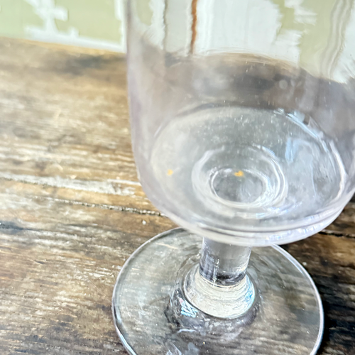 19th Century French Antique Wine Glass (#8)