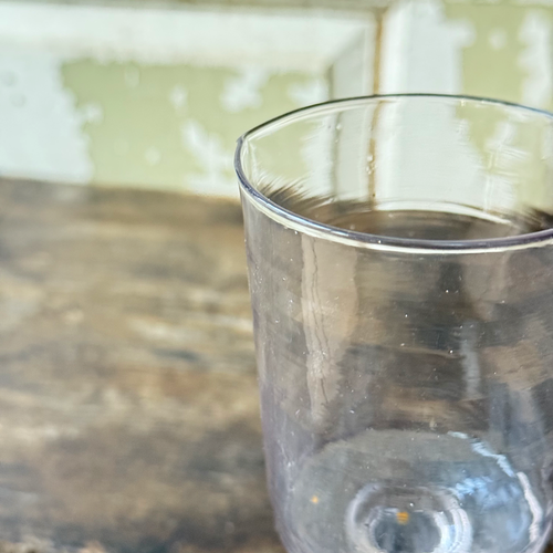 19th Century French Antique Wine Glass (#8)