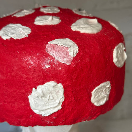 Handmade Wooden Mushroom Creation (#8) by Crystal Sloan