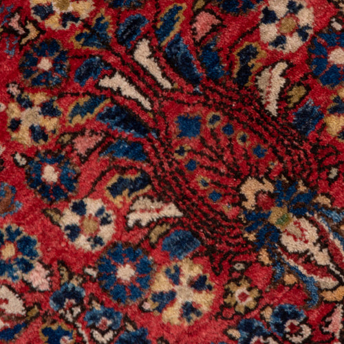 4’ 3” x 6’ 5” Vintage Sarouk Rug