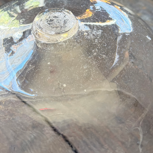 Large 19th-century French Glass Cloche de Melon (LG-08)