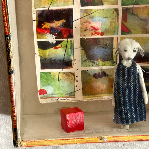 "Ruth Loves Her Magic Window" Assemblage