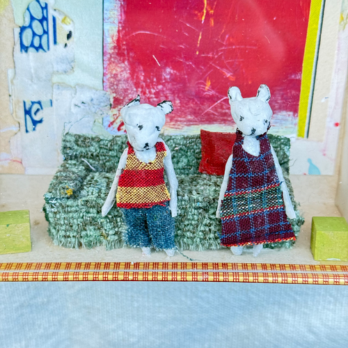 "Dear Friends" Assemblage