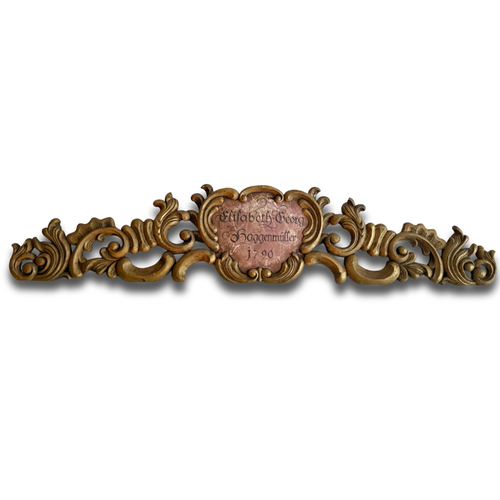 18th-century German Over Door Architectural Element
