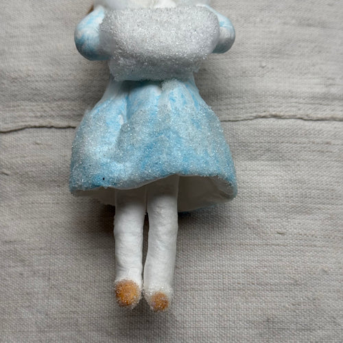 Nostalgic Cotton Winter Doll Ornament
