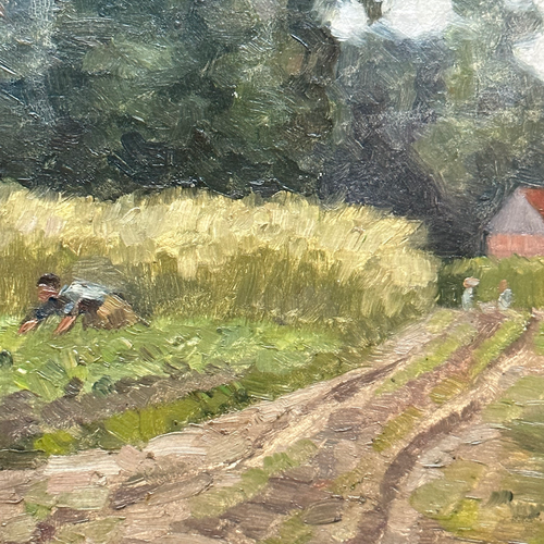 Evert Rabbers Early 20th-century Landscape Painting (ER2408)
